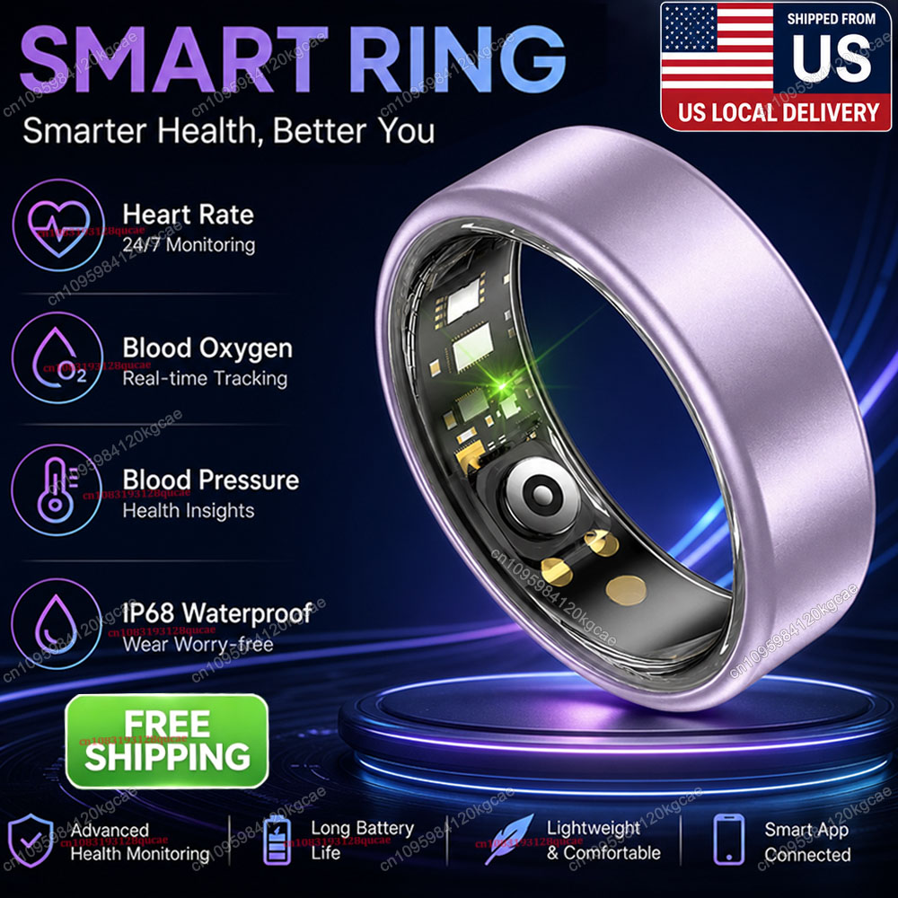 Smart Ring Heart Rate Blood Ox - đánh giá và giá Health Monitors